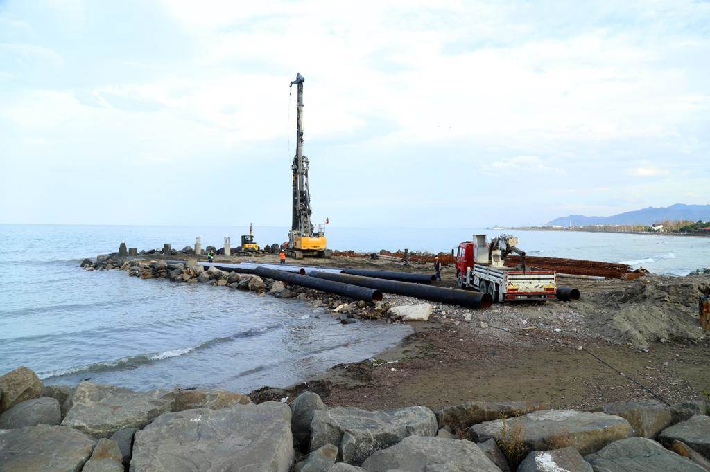 TARİHİ İSKELEDE DÖNÜŞÜM DEVAM EDİYOR